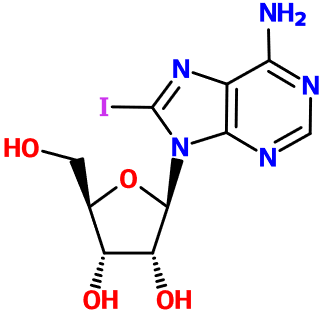 (image for) MC081001 8-Iodoadenosine